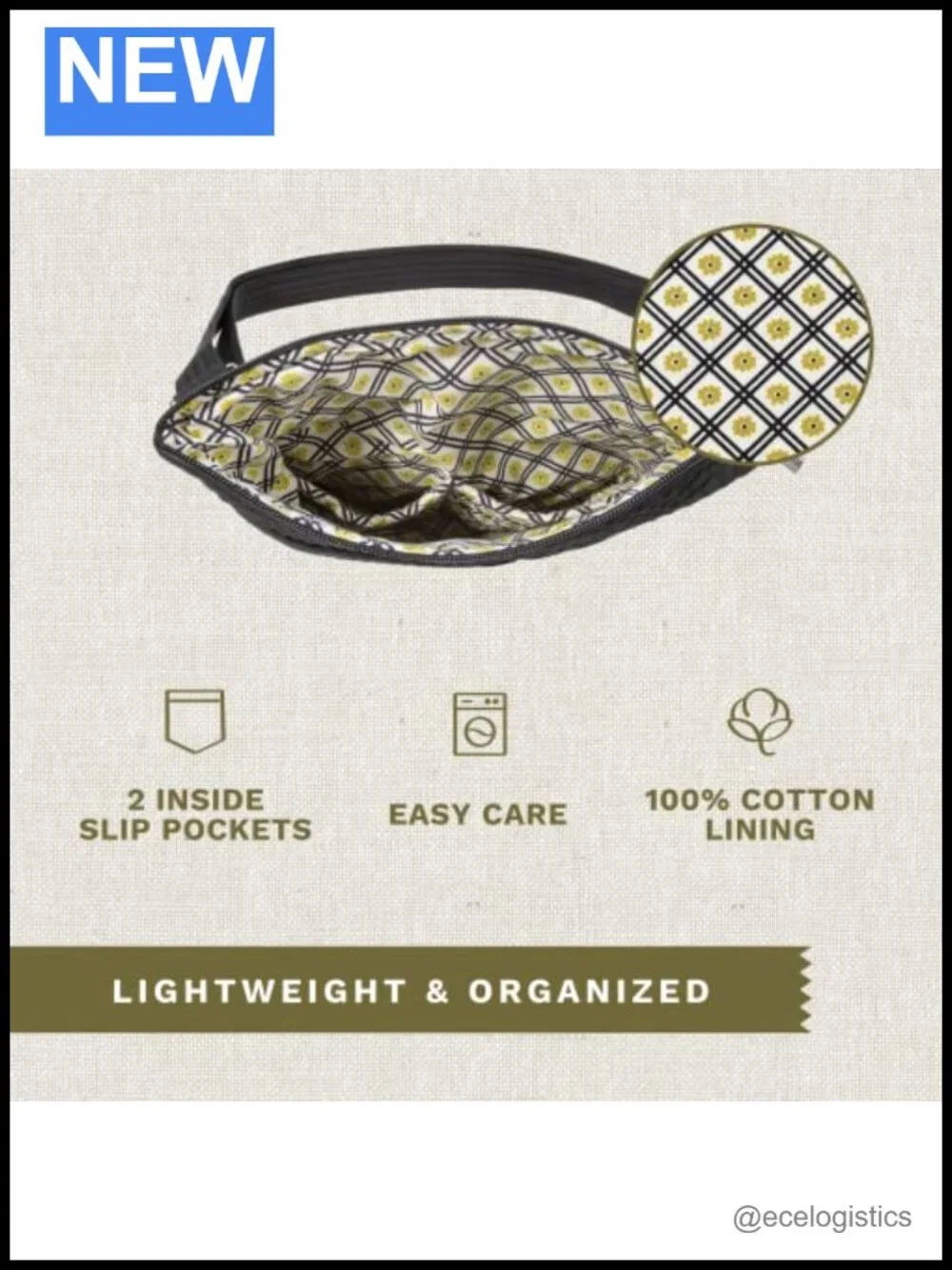 Quilted Microfiber Crossbody Handbag with Adjustable Strap for Women